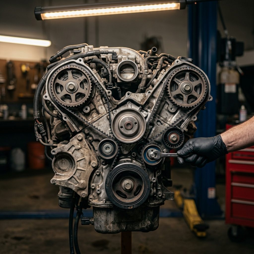 Veliki servis automobila: Zupčasti kaiš, lanac, vodena pumpa i posledice zanemarivanja